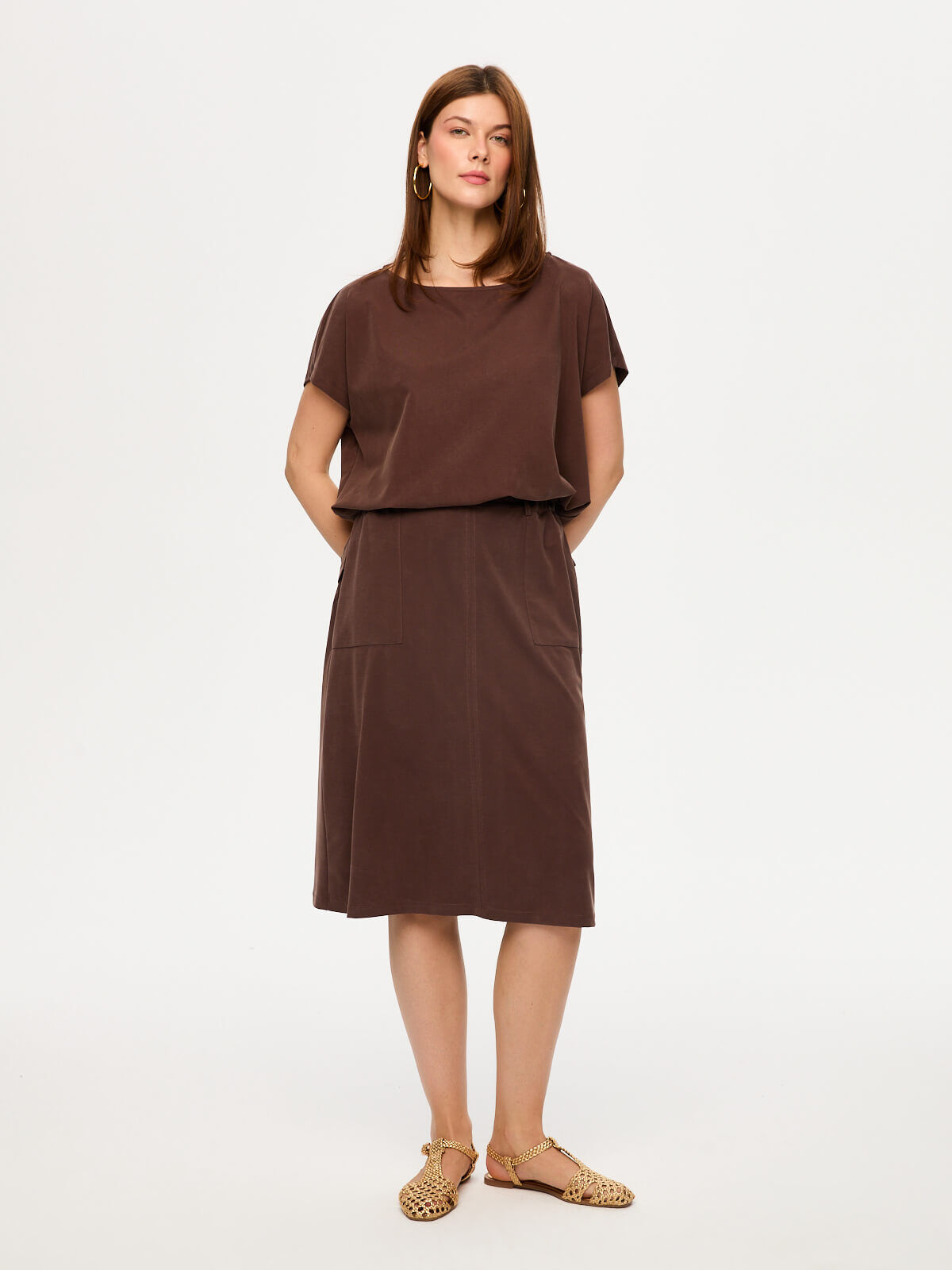 Tenselli Örme Comfort Etek S26ETK008