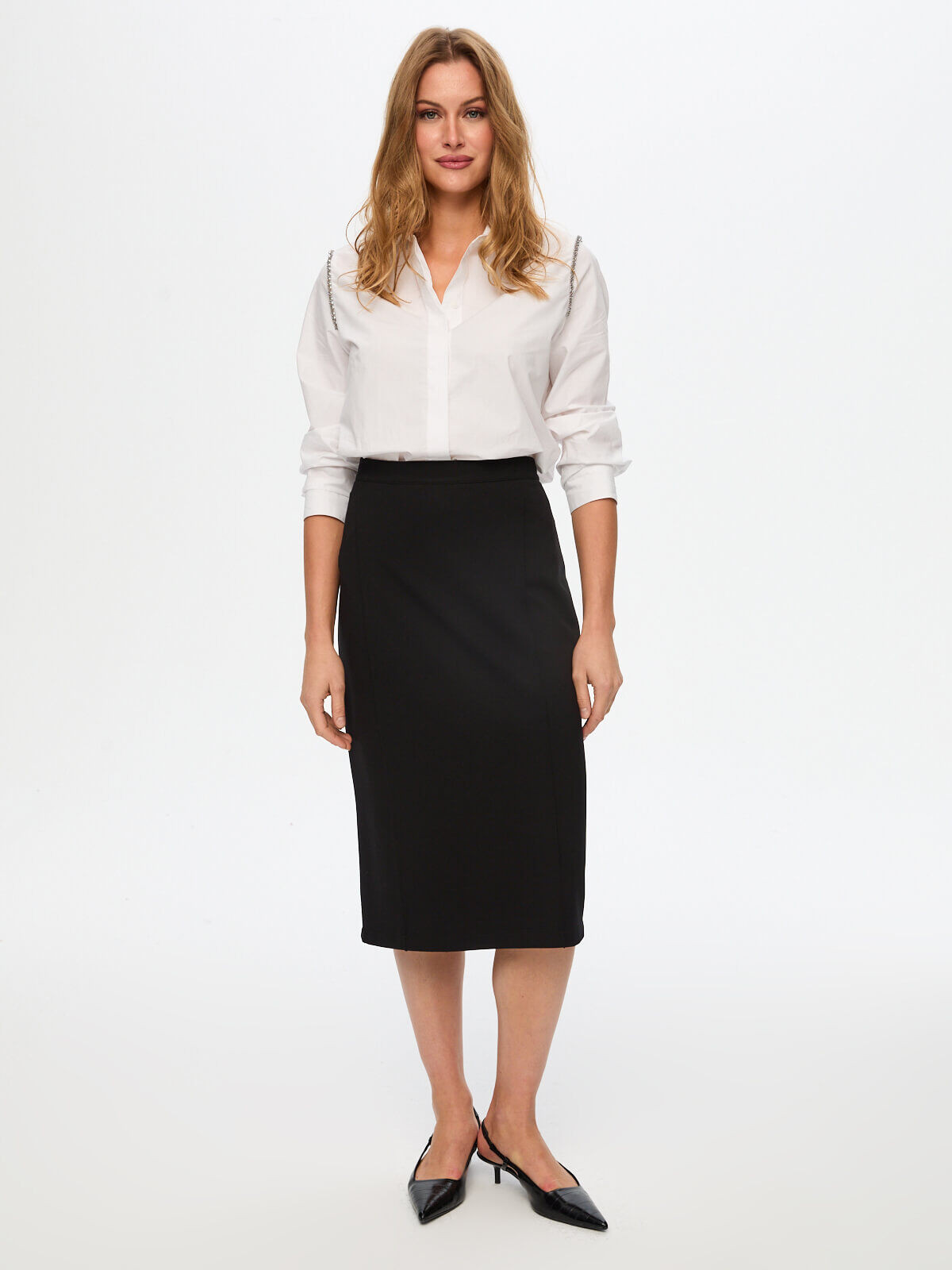 Örme Slim Fit Comfort Etek W26ETK002