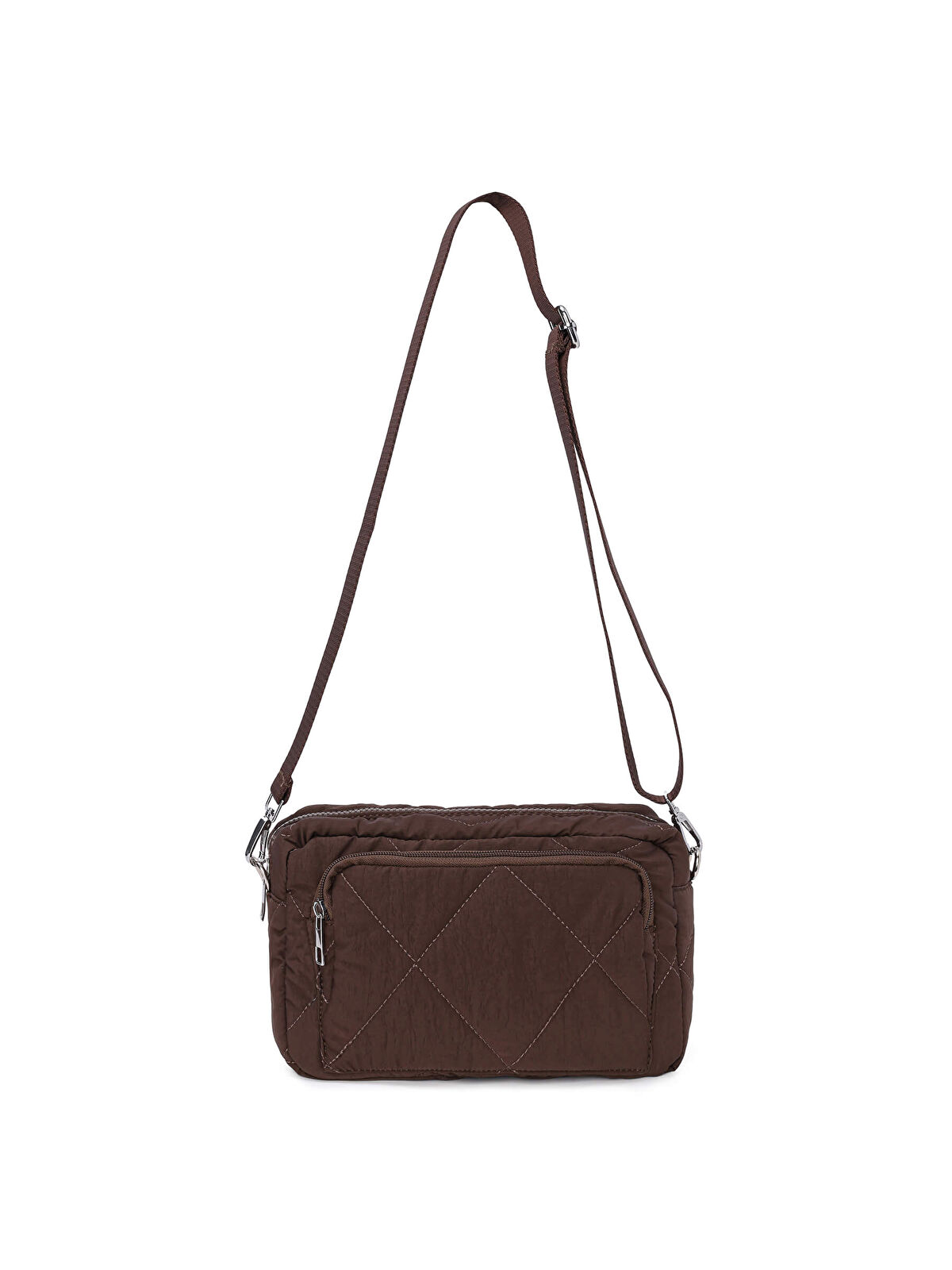 Leopar İç Astarlı Orta Boy Kapitone Çanta W27CNT004