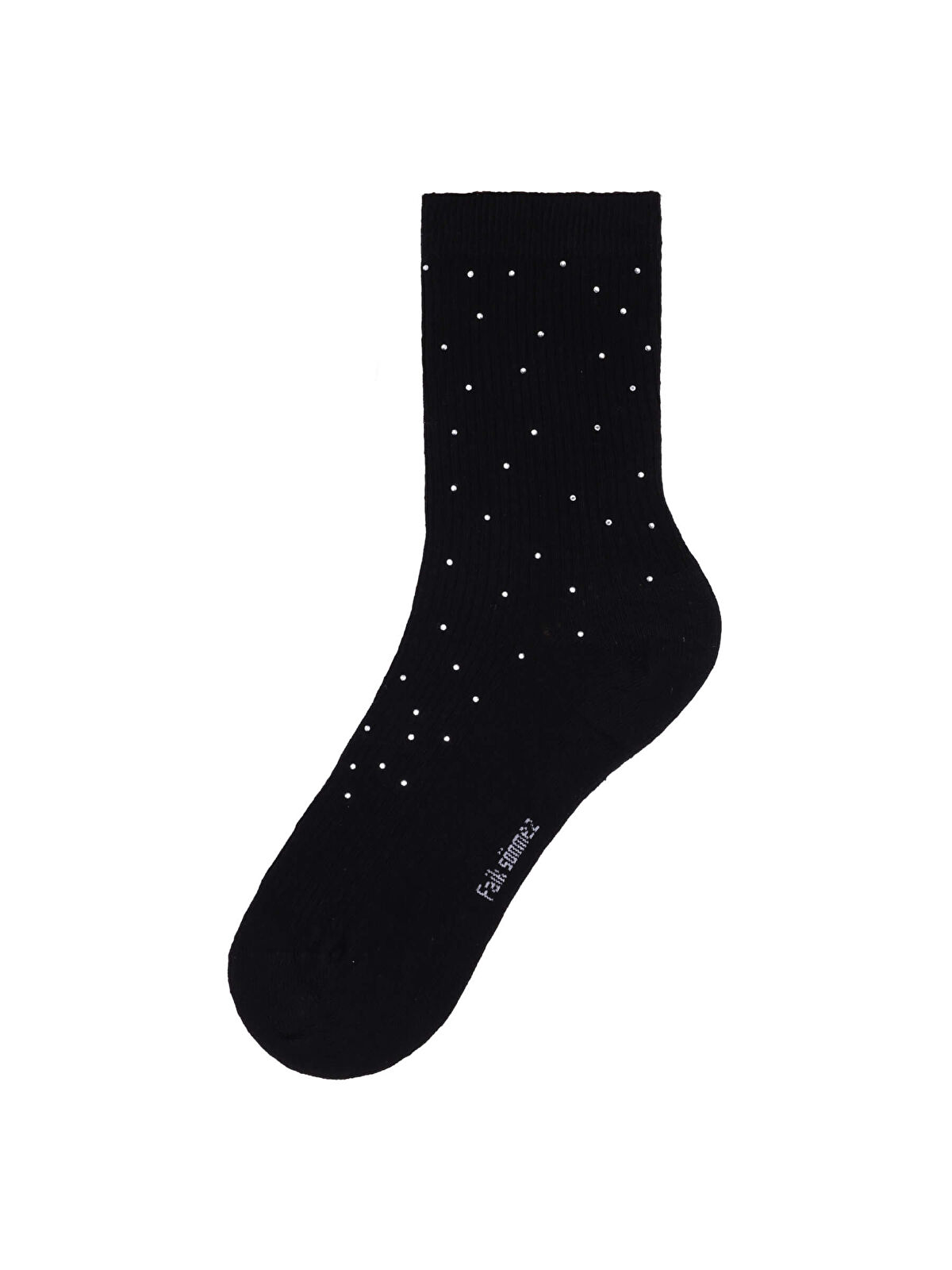 Taşlı Soket Çorap W27CRP018