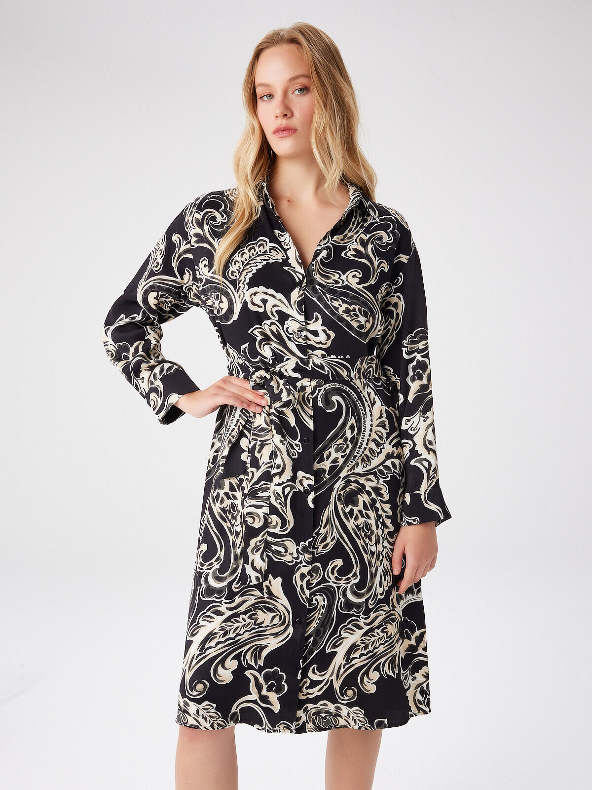 Dress - W27ELB016