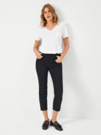 Slim Fit Coton Parça Boya Pantolon B00044