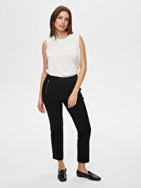 Slim Fit Vücut Şekillendiren Pantolon B00046-1