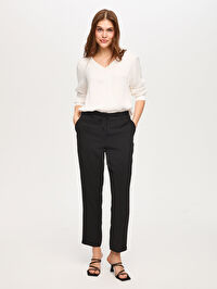 Beli Lastikli Comfort Fit Pantolon B00051-2