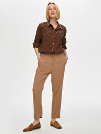 Beli Lastikli Comfort Fit Pantolon B00051