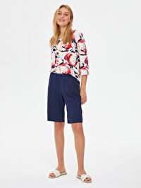 Normal Bel Regular Fit Şort B00063