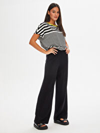 Wide Leg Viskon Pantolon B00067