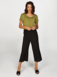 Wide Leg Viskon Capri B00080