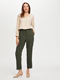 Beli Lastikli Comfort Fit Pantolon W26PNT002