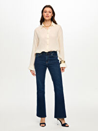 Flare Paça Jean Pantolon S26JPN002
