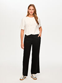 Straight Fit Liyoselli Parça Boya Pantolon S26PNT011