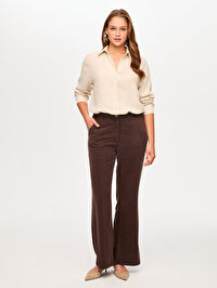 Straight Fit Liyoselli Parça Boya Pantolon S26PNT011
