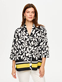 Eteği Sulu Monochrome Desen Tunik S26TNK011