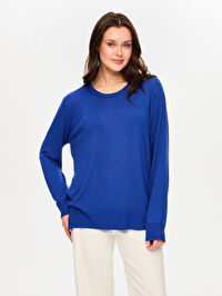 Bisiklet Yaka Basic Triko Bluz S26TRB018