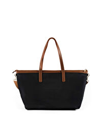 Suni Deri Detaylı Tote Bag Çanta Büyük W26CNT008