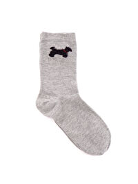 Köpek Jakarlı Soket Çorap W26CRP010