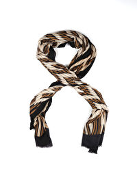 Zigzag Desenli Şal W26SAL019