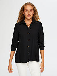 Yanları Pilise Detaylı Tunik W26TNK007