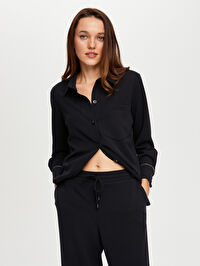 Relax Zincir Şeritli Modallı Örme Tunik W26TNK017