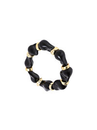 Gold Detaylı Taş Bileklik W27BLK002