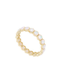 Taşlı Lastikli Gold Bileklik W27BLK005