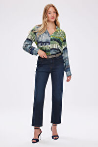 Wıdeleg Fit Önü Ütü İzli Elastanlı Jean Pantolon W27JPN008